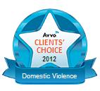 Avvo Client's Choice 2012 | Domestic Violence